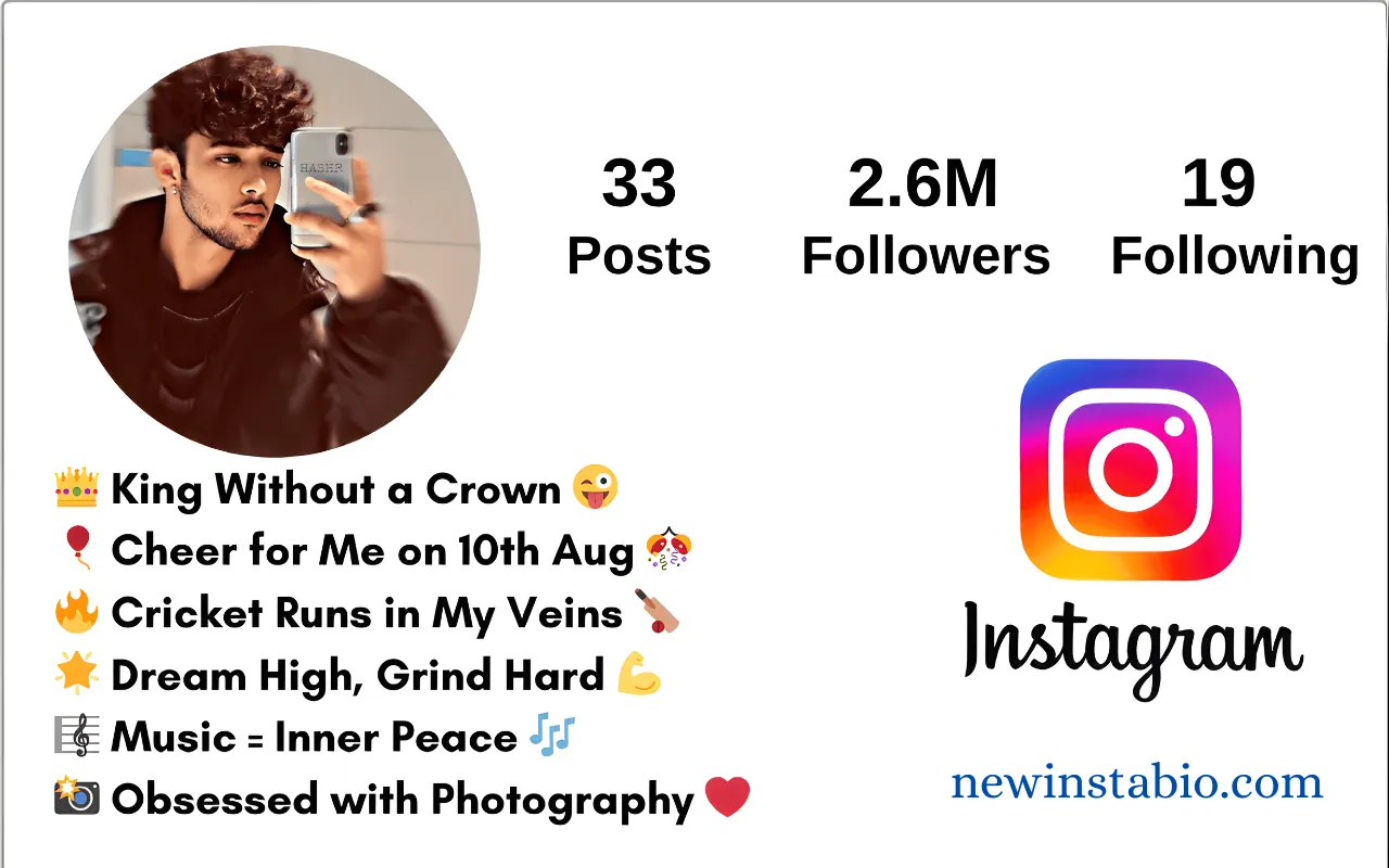 Best Instagram Bio for Boys Stylish