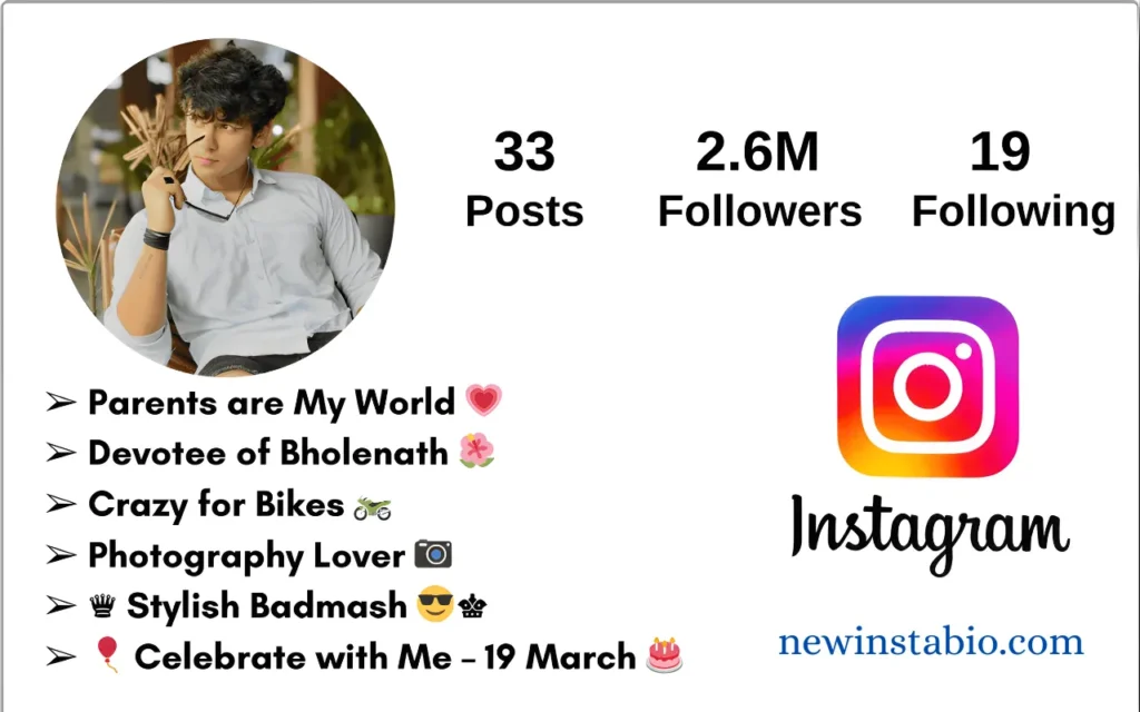 Bio for Instagram for Boy