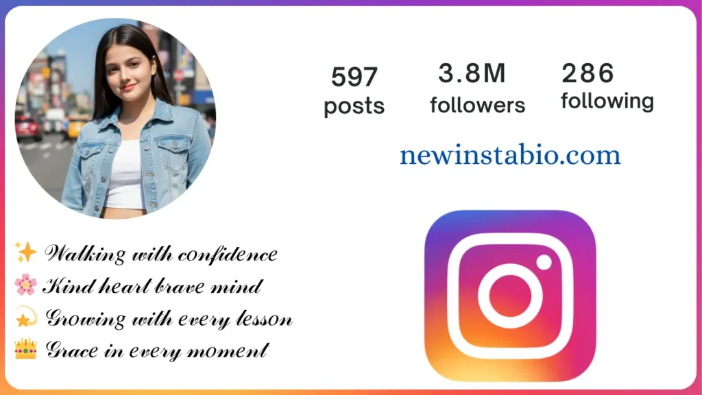 Short Bio for Instagram for Girl
