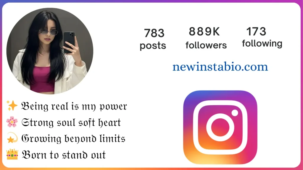 Short Bio for Instagram for Girl