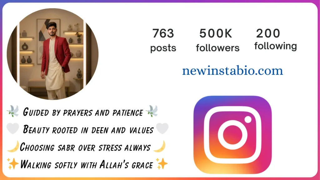 Instagram Bio for Boys Muslim