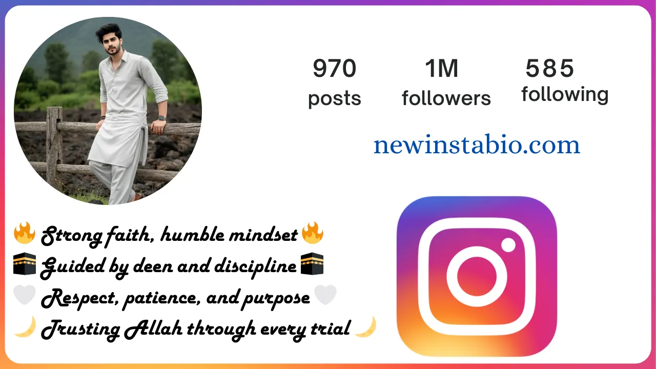 Instagram Bio for Boys Muslim