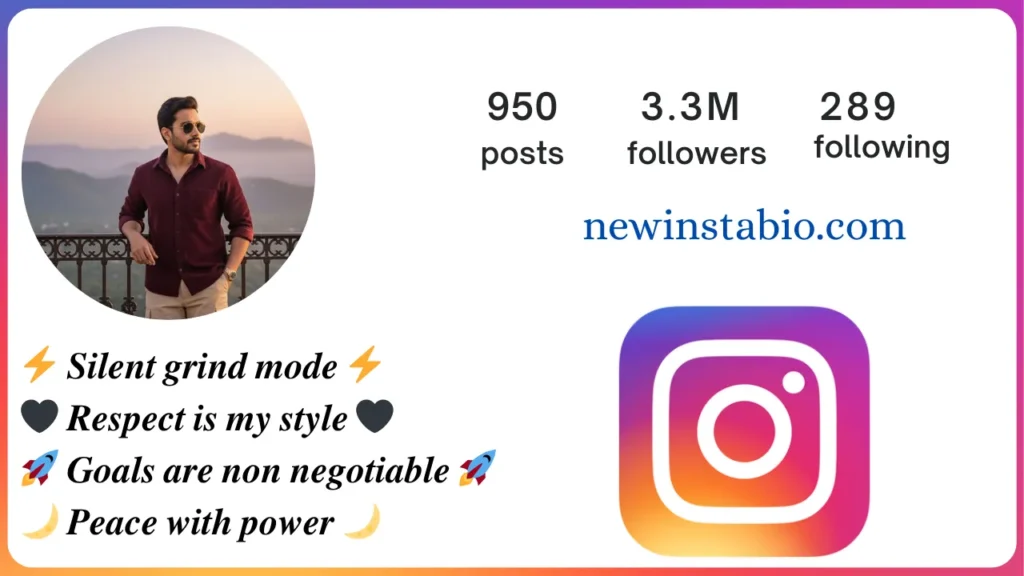 Instagram VIP Bio for Boy