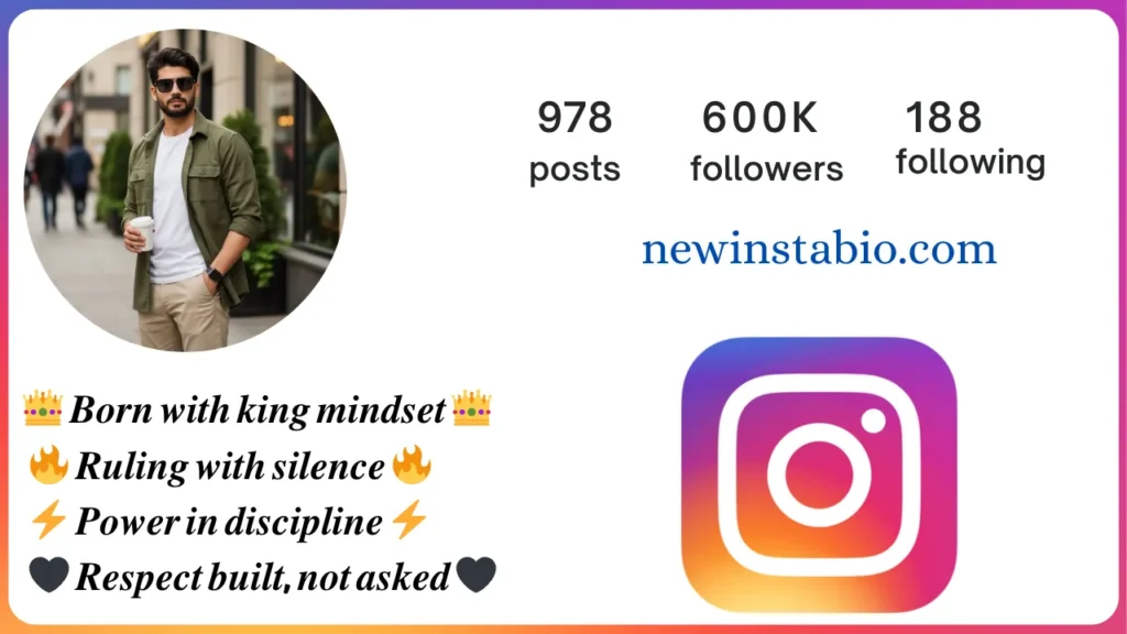 Instagram VIP Bio for Boy