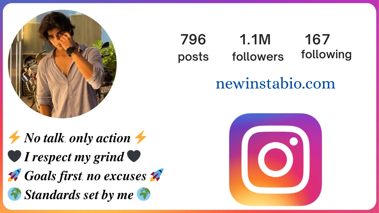 Instagram VIP Bio for Boy