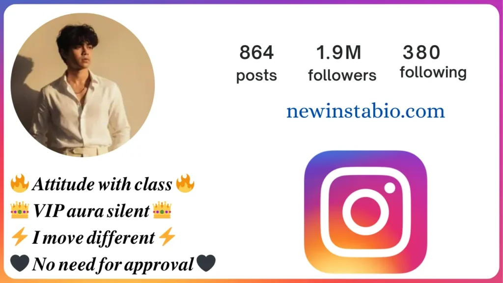 Instagram VIP Bio for Boy