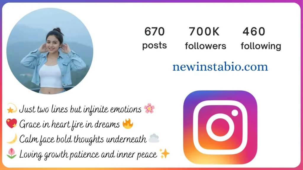 bio for instagram for girl stylish