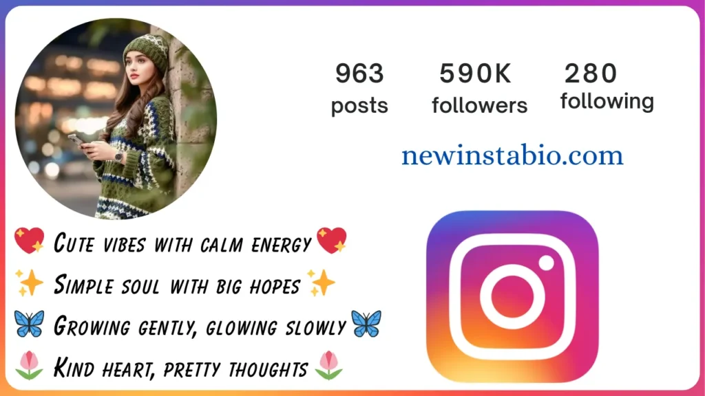 cute bio for instagram