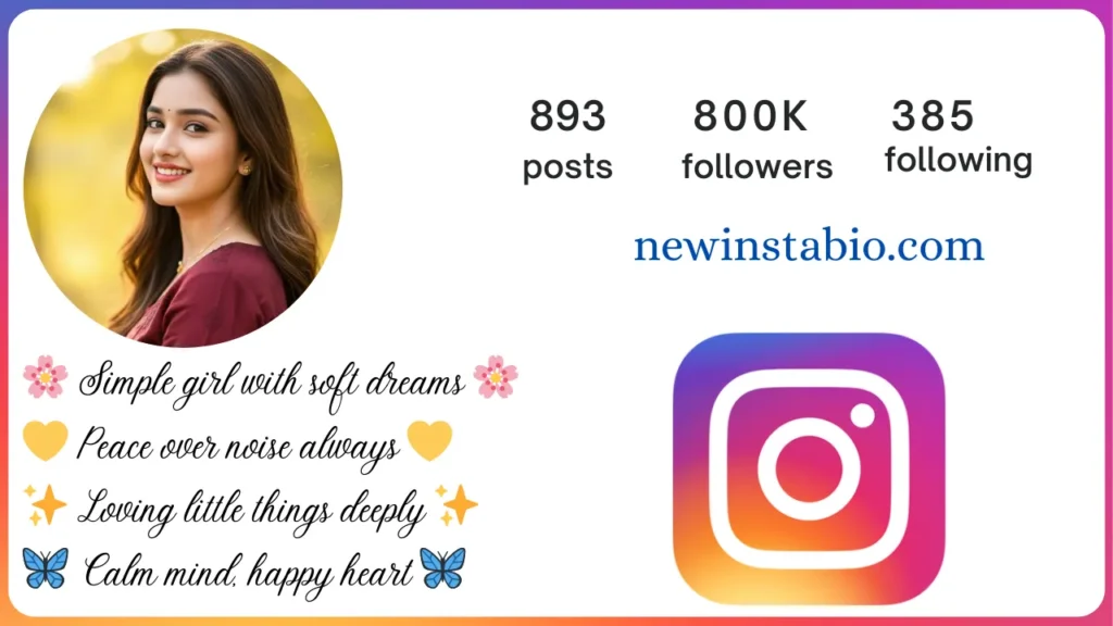 cute bio for instagram