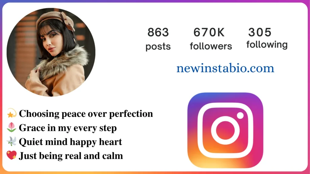 instagram bio for girls simple