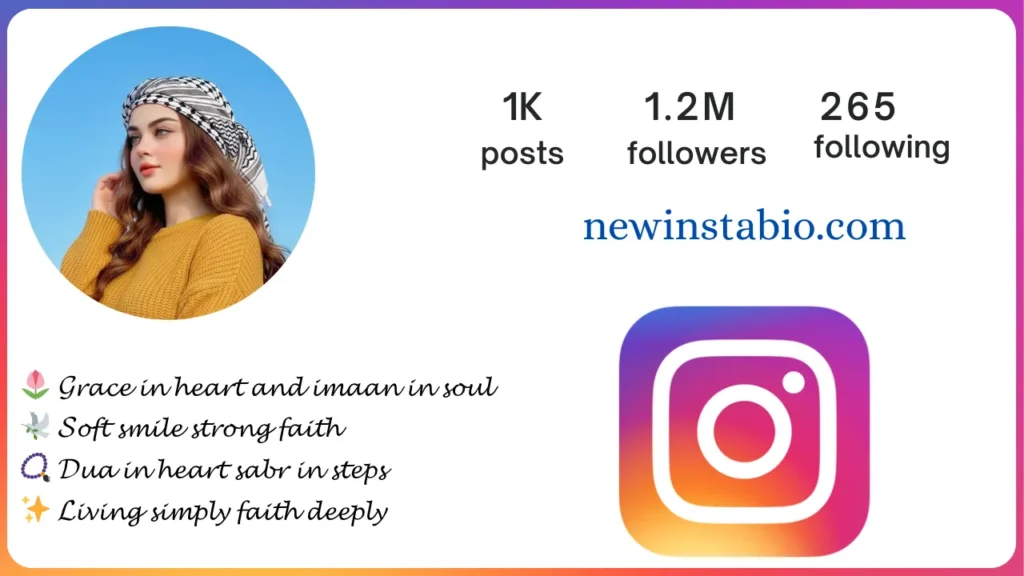 islamic bio for instagram