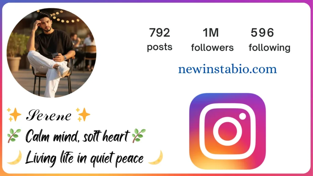 one word bio for instagram