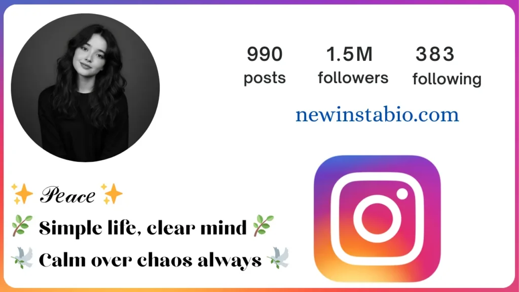 one word bio for instagram