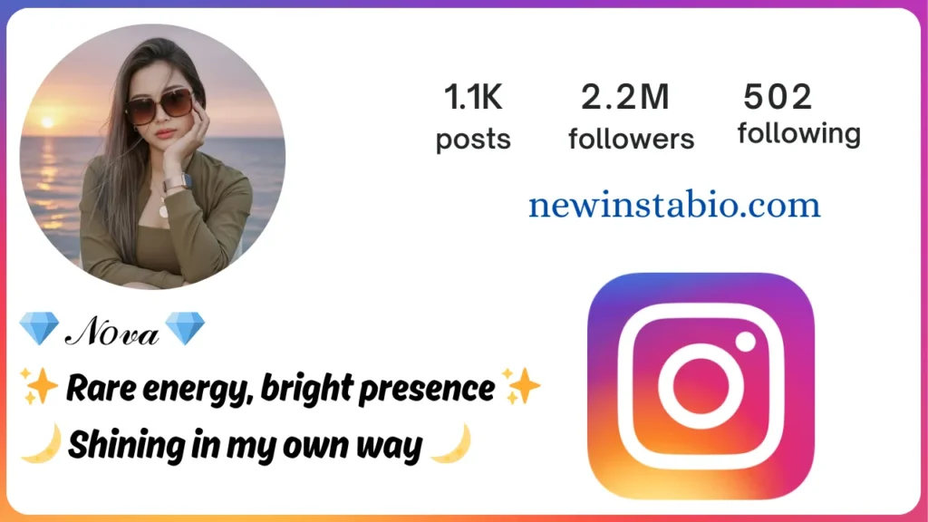 one word bio for instagram