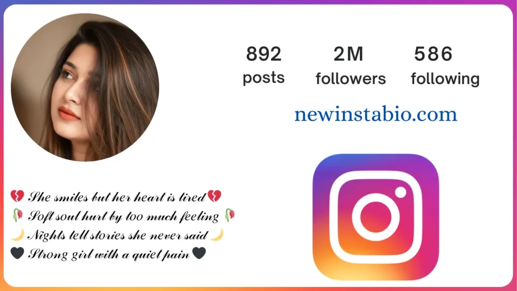 sad bio for instagram