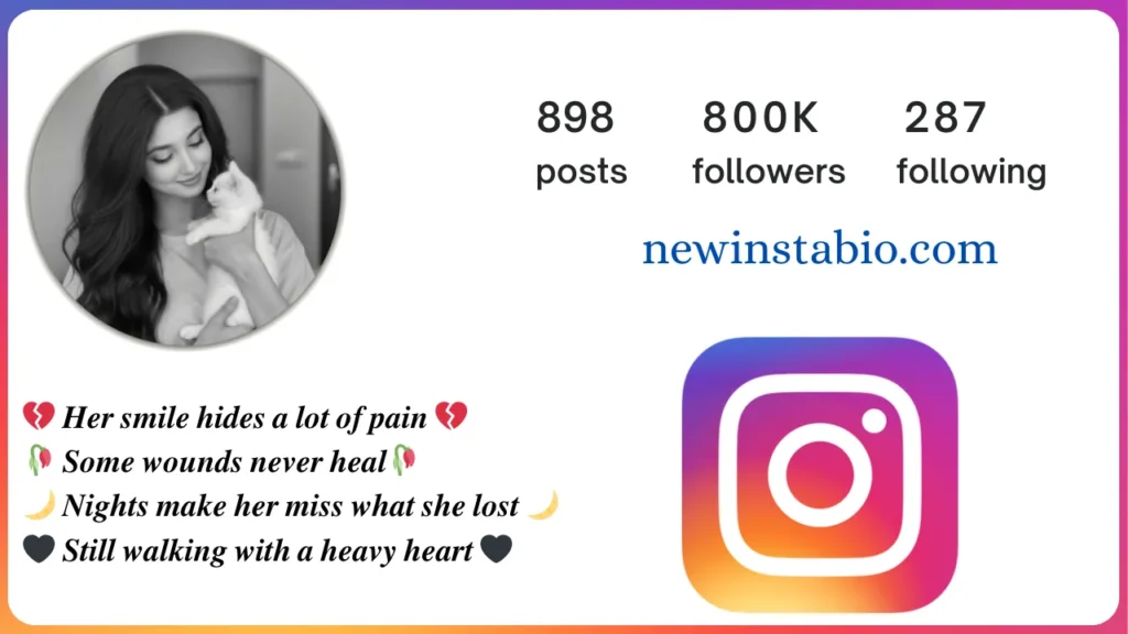 sad bio for instagram