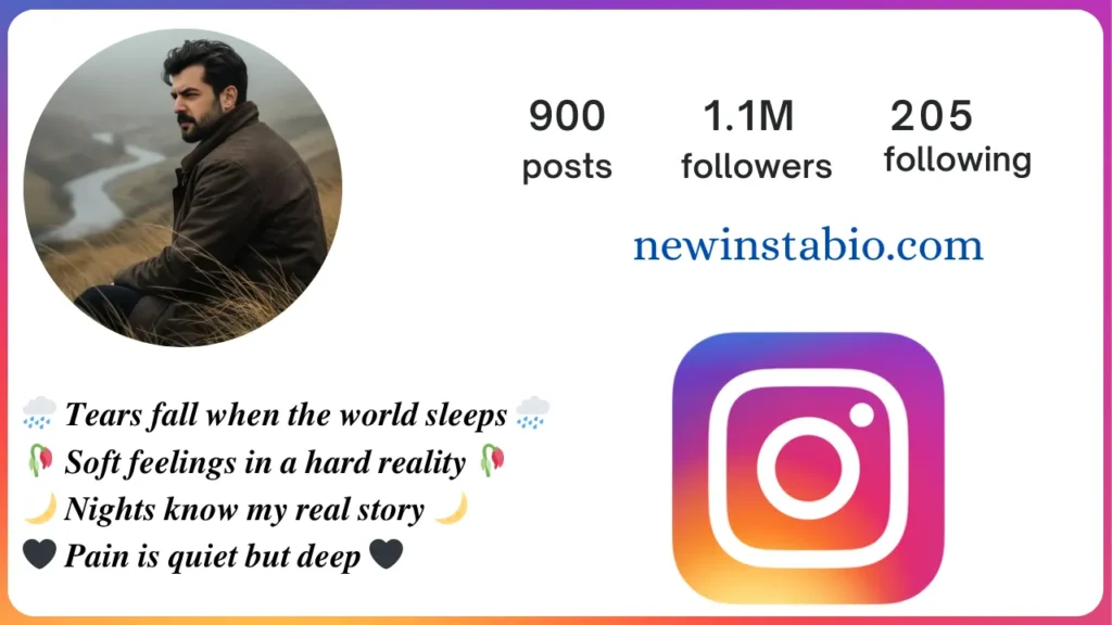 sad bio for instagram