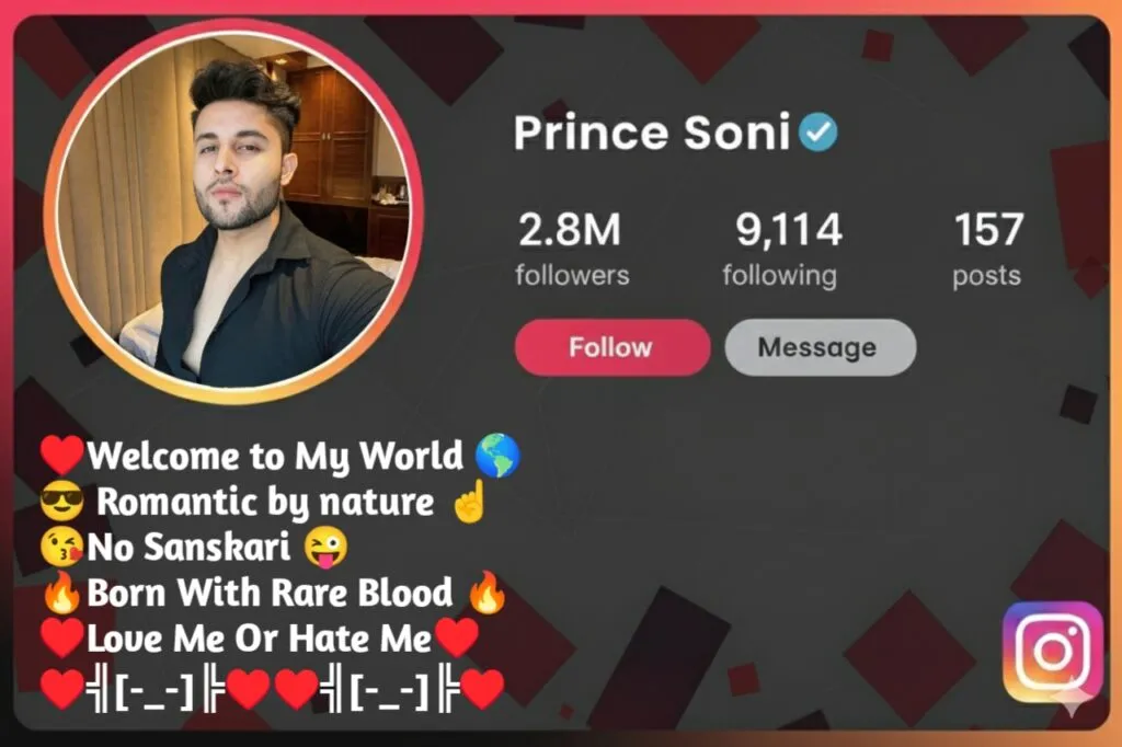 instagram bio for boys