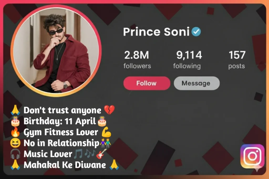 instagram bio for boys