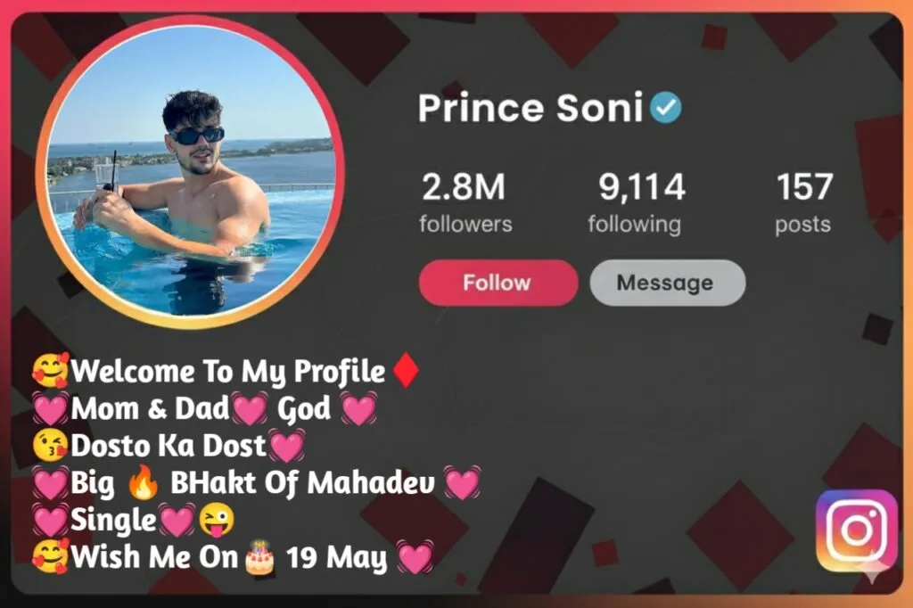 instagram bio for boys